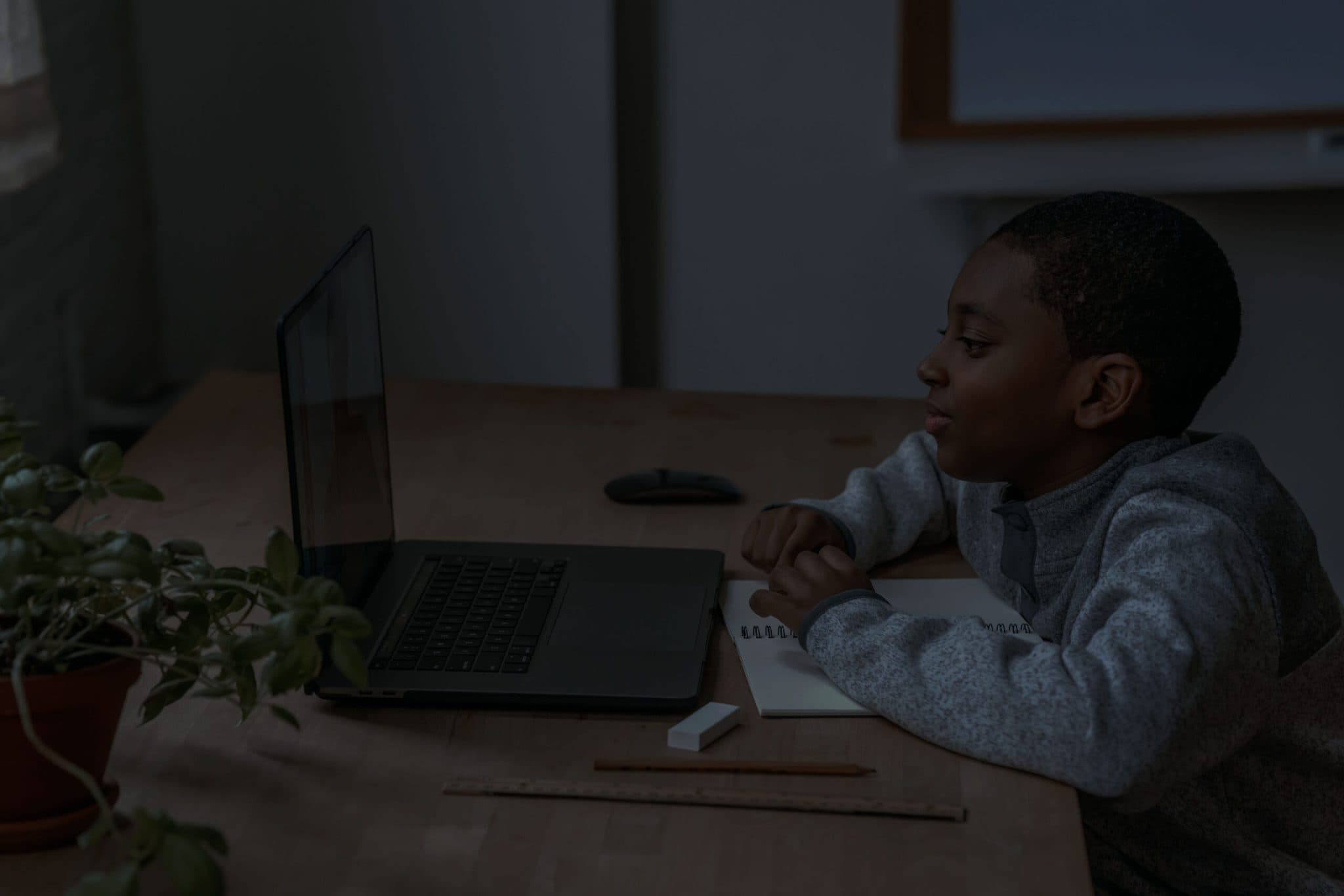 Student learning online